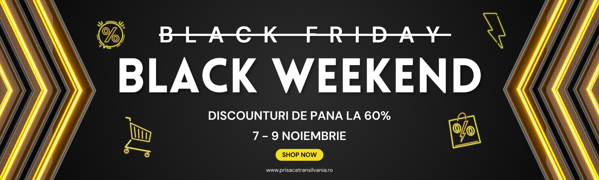 Black Yellow Modern Black Friday Sale Billboard Black Yellow Modern Black Friday Sale Billboard